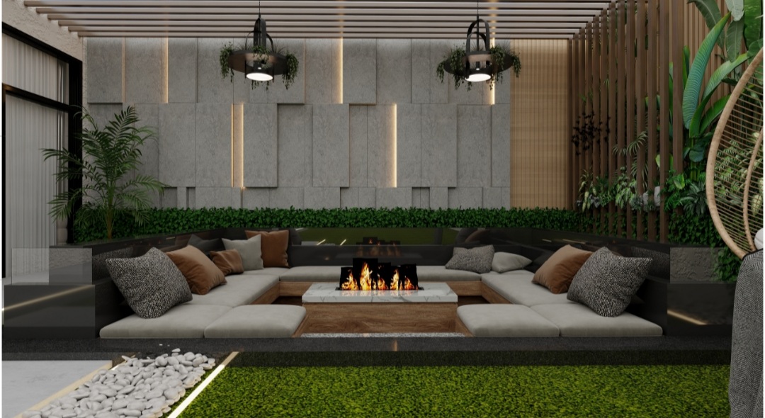 اعمال تصميم فيلا اكتوبر